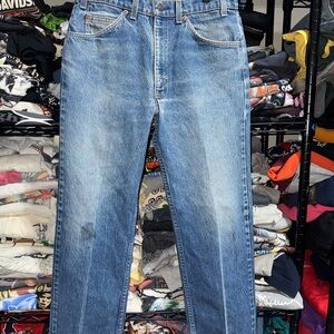 Vintage 90s Levi’s 505 Light Wash Distressed Jeans Size 33x29